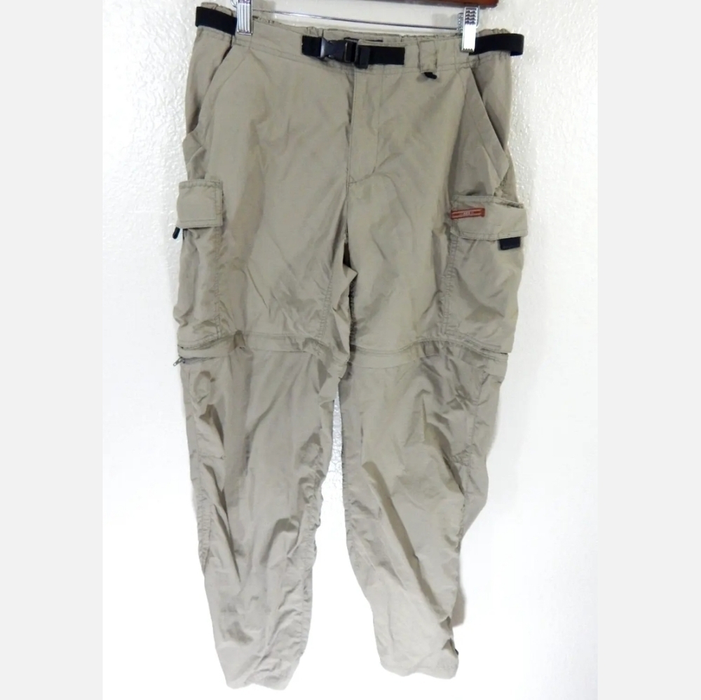 REI Beige Cargo Zip‎ Off Pants